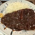 百年亭 - 手のべとんかつ（味噌だれ後❤️）