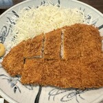 百年亭 - 手のべとんかつ（味噌だれ前✨）