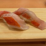 沼津魚がし鮨 流れ鮨 - 金目鯛