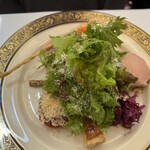 ルポ - 同行者の前菜（私がパンがダメなので）