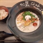 カニ蟹 crab noodle 三宮 - 