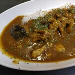 カレーや うえの - 茄子とチキンのカレー