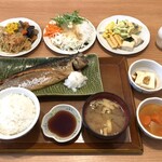 Nanaya - さばの塩焼き定食（税込870円）