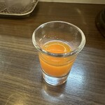 麺屋大河 - 食前野菜ジュース