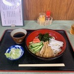 手打ちうどん　運ど運屋 - 冷やしきつねうどん