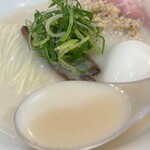 むかん 初台 - 鯛塩ラーメン･味玉