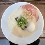 むかん 初台 - 鯛塩ラーメン･味玉