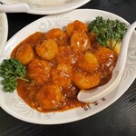 中華料理 多来福 - エビチリ