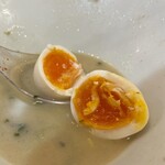 むかん 初台 - 鯛塩ラーメン･味玉