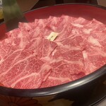 しゃぶしゃぶ 横手豚玄亭 - 特選和牛のしゃぶしゃぶ肉