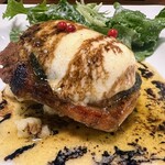 ポルト・ディ・マーレ - 地鶏の水牛モッツアレラ焼