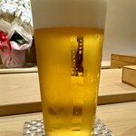 すし処 睦月 - ビール