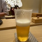 すし処 睦月 - ビール