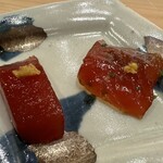 すし処 睦月 - 鰹、辛子と生姜