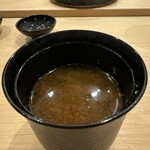 すし処 睦月 - お味噌汁