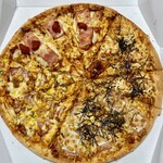 ピザ・カリフォルニア - 料理写真:わんぱくグルメフォー Lサイズ