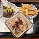 あなご屋銀座ひらい - 前菜盛り合わせ