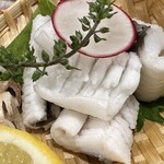 あなご屋銀座ひらい - あなごの湯引き刺し