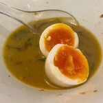 むかん 初台 - ど定番:牡蠣塩ラーメン・味玉TP