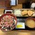 三すじ - 料理写真:鮪中おち丼+ヒレかつ