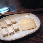 眠庵 - チーズの味噌漬け