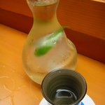 鮨おおしお  - 日置桜　冷酒