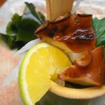 鮨おおしお  - 適度に柔らかい煮たこ