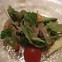 重慶飯店 麻布賓館 - 有機野菜のサラダ