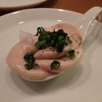 レンゲ - 真鱈の白子のマリネ（1000円）