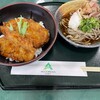 Fukui Kan Tori Kurabu Resutoran - カツ丼とおろし蕎麦セット❤︎
