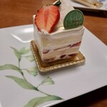 Patisserie Yu Sasage - ✅いちごのショートケーキ626円：普通の甘さで、しつこさは無くとてもバランスが良い 店内のショーケースには既にいちごのショートケーキは無かったので完売の様子(^▽^;)