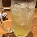 ここ一軒で山口県 ほまれ座 - 夏みかんハイボール