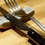 洋食 おがた - サカエヤのステーキナイフ