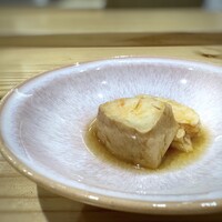 鮨と天草大王 天音 - 鮟肝（余市）・・この価格で、高級な余市の鮟肝をたっぷり出されるのは嬉しいですね。