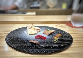 Sushi To Amakusadaiou Amane - 天草大王のお刺身・・これもスペシャリテで、毎回楽しみな品。