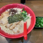 石田一龍 - 屋台ラーメン＋ネギ