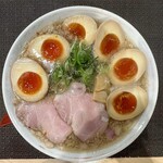 セアブラノ神 - 味玉3個！味玉味玉味玉背脂中華そば