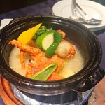 中国料理 海松 - 海老の土瓶蒸し