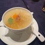 中国料理 海松 - フカヒレ茶碗蒸し