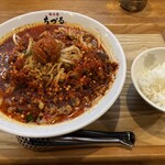 味の店 ちづる - スタミナ辣麺(らーめん)¥880、もやし増し＋¥30、ライス無料