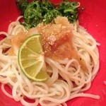 地鶏や 徳兵衛 - 半田ぶっかけすだちそうめん