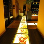 テラ マッティーナ - ブリザードフラワーのフロアーがお出迎え