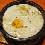 ニパチ - 石焼カルボナーラうどん。美味しかったです。