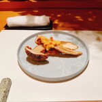 みえ田 - 長野産松茸のフライ（自家製タルタル、いぶりがっこ入り）