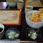 246622220 - 天丼セット　1100円（税込）