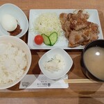 豚ステーキ専門店 B - 豚生姜焼き定食(ミニ)