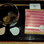 Izumo Zenzai Mochi - セットコーヒー