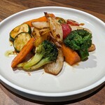 Grilled Vegetables with Balsamic Sauce