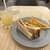 カフェ レクセル - 料理写真:ハムチーズトーストプレート