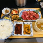焼肉 冷麺 壇光 - 牛サガリ定食